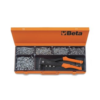 BETA BETA 1741B/C5 blindklinktang 700-delig assortiment aluminium nagels