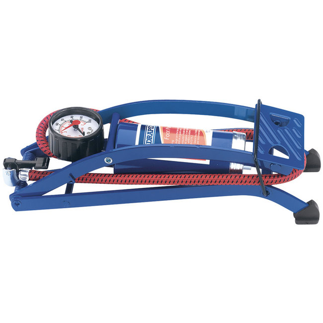 DRAPER DRAPER Foot Pump with Pressure Gauge