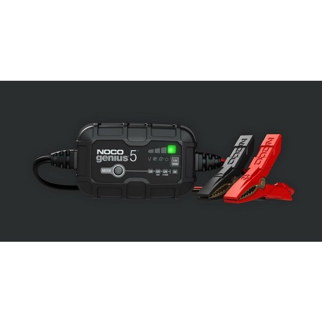 NOCO NOCO Genius5 smart acculader klemmen met geïntegreerde schroefogen 6/12V 5A