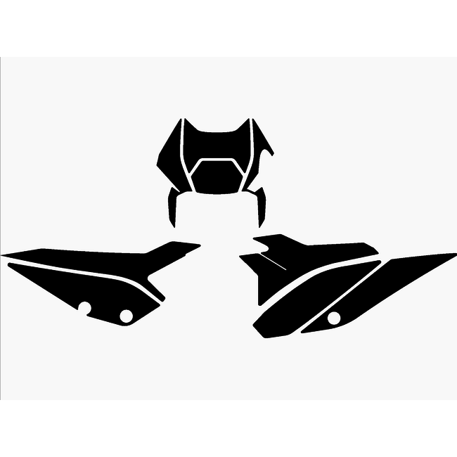 BLACKBIRD BLACKBIRD Plate Stickers - Beta RR 2T/4T