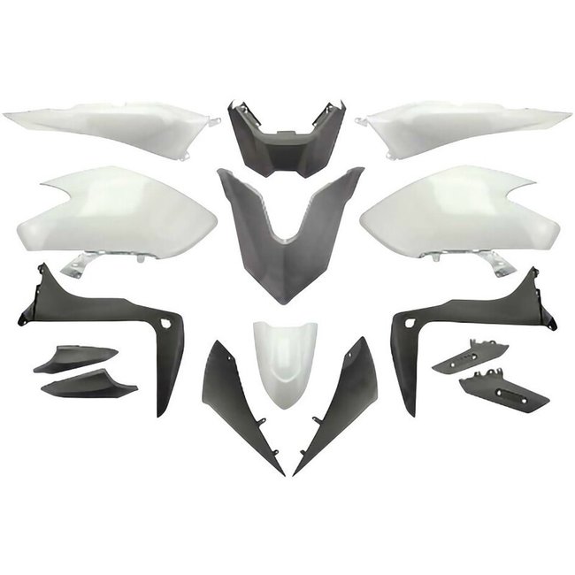 O PARTS O PARTS Competition Body Kit White - Yamaha T-Max 530 (17-19)