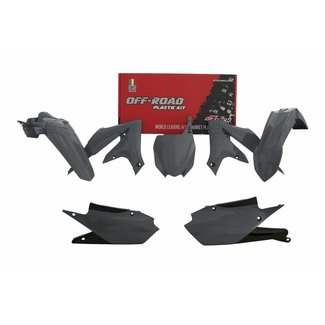 RACETECH RACETECH Plastic Kit Quantum Grey Yamaha YZ250F