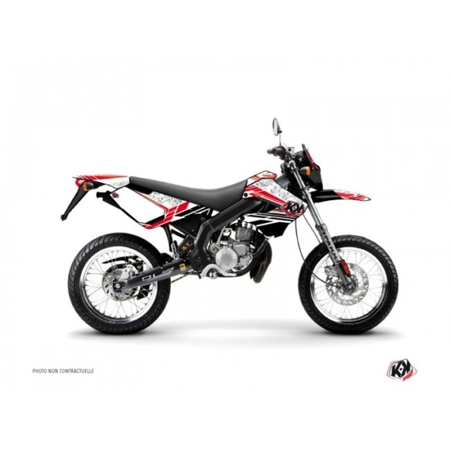 KUTVEK KUTVEK Spirit stickerset rood Derbi Senda 50 Xtreme/Xrace