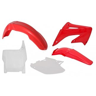 RACETECH RACETECH Plastic Kit OEM Color Red/White Honda CR125R/250R