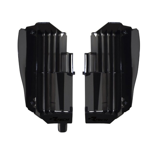 RACETECH RACETECH Oversized Radiator Louvers Black Yamaha YZF450F