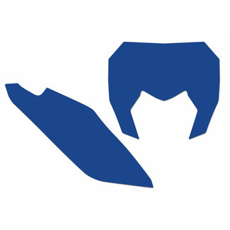 BLACKBIRD BLACKBIRD Plate Stickers Bleu Sherco SE/SE-F