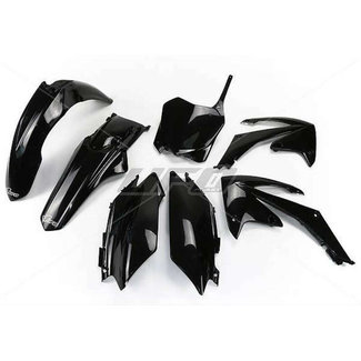 UFO UFO Plastic Kit Black Honda CR250R/450R
