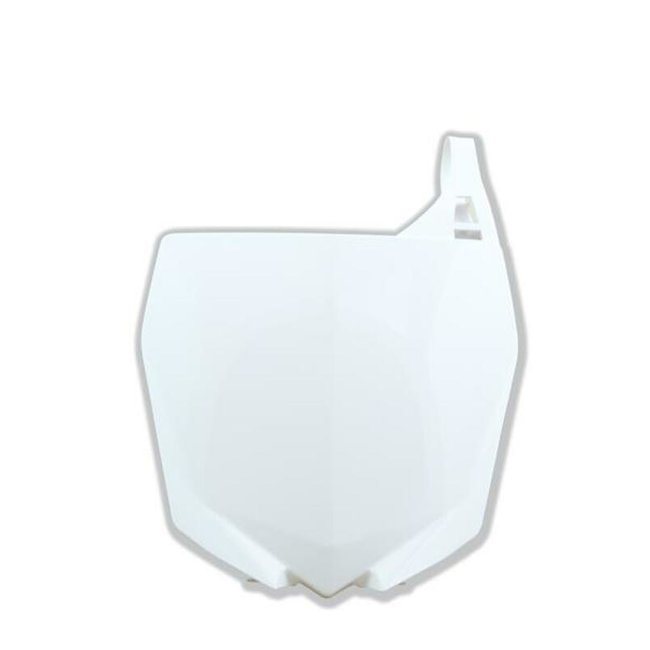 RACETECH RACETECH Front Number Plate Husqvarna White Yamaha