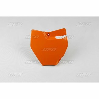 UFO UFO Front Number Plate Orange KTM SX65