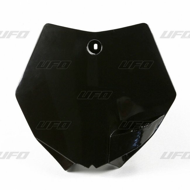 UFO UFO Front Number Plate Black KTM SX65