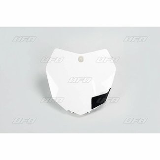 UFO UFO Front Number Plate White KTM