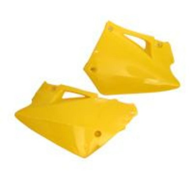 CEMOTO YELLOW SIDE NUMBER PLATE FOR GASGAS 2001-05