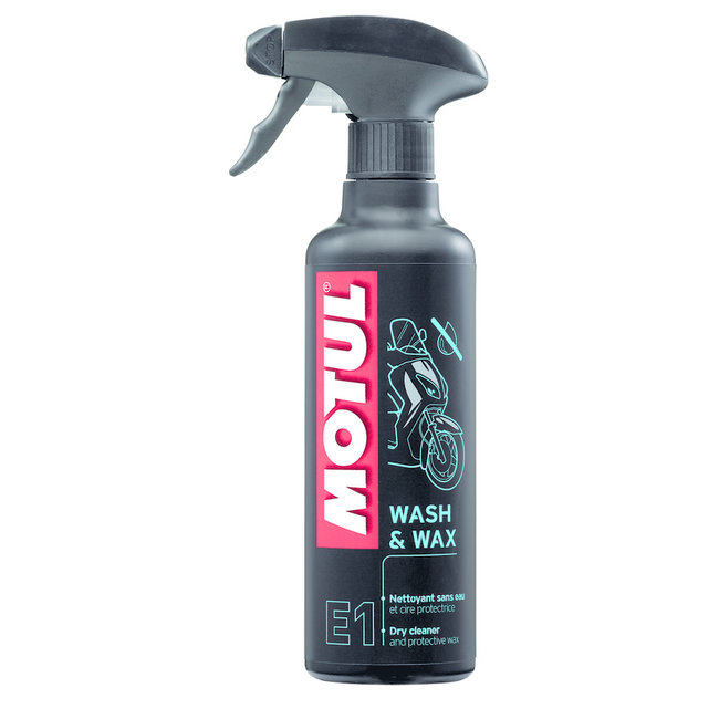 MOTUL MOTUL E1 Wash & Wax Dry Cleaner - 400ml spray