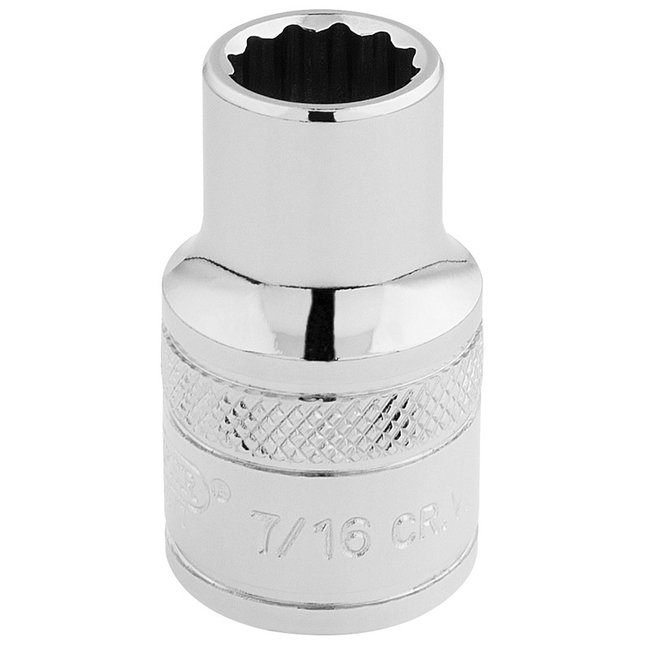 DRAPER DRAPER 1/2" dopsleutel 12 kants 7/16"