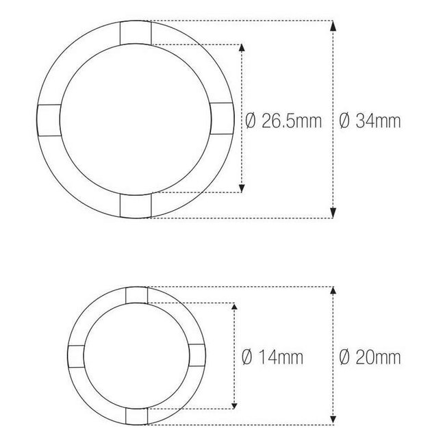 MOTION PRO SPECIAL TOOL KOPPELING Ø14/20MM & Ø26/34MM SUZUK 09940-14980 / 09940-14990