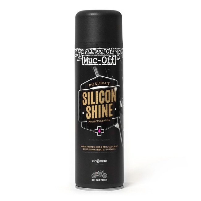 MUC-OFF MUC-OFF Motorcycle Silicone Shine - Spray 500ml X12