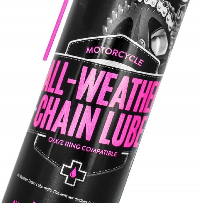 MUC-OFF MUC-OFF Motorcycle All-Weather Chain Lube - Spray 400ml X12
