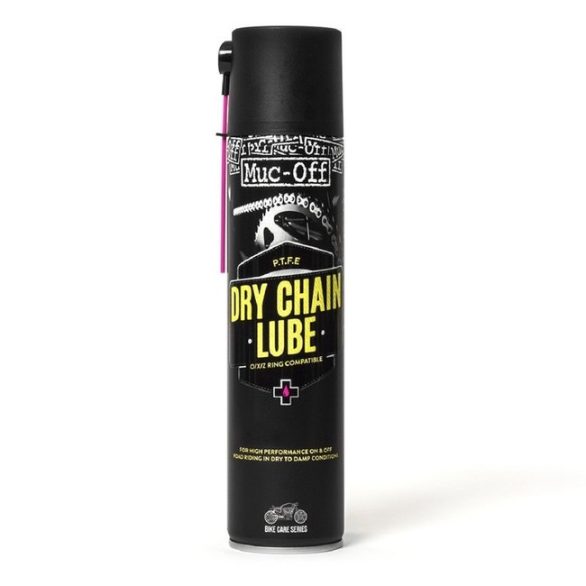 MUC-OFF MUC-OFF Motorcycle Dry PTFE Chain Lube - spuitbus 400 ml