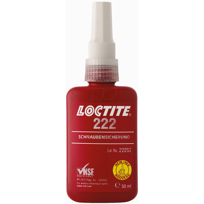 LOCTITE LOCTITE 222 Schroefdraadborging lage sterkte - 50ml