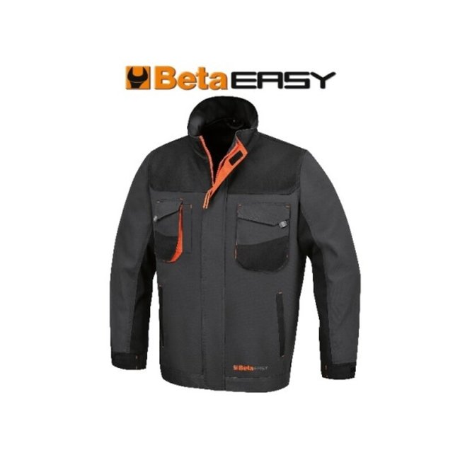 BETA BETA Work Jacket in T/C canvas 260 g/m² Oxford Inserts
