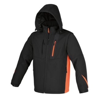 BETA BETA Softshell Jacket with Detachable Hood and Sleeves