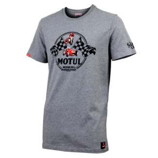 MOTUL MOTUL Lifestyle T-Shirt - Grey  - L/Grijs