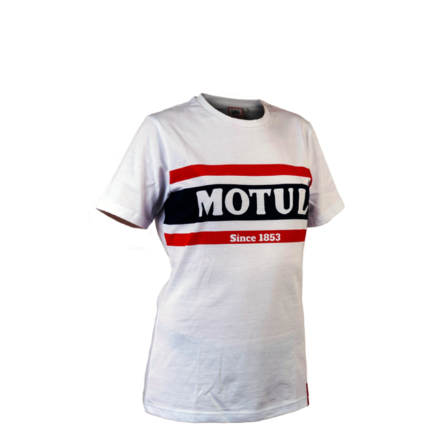 MOTUL MOTUL Striped T-Shirt for men - Men White  - M/Wit
