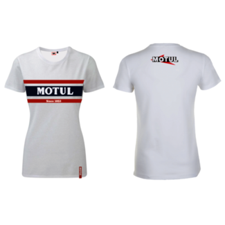 MOTUL MOTUL Striped T-Shirt for men - Women White  - M/Wit
