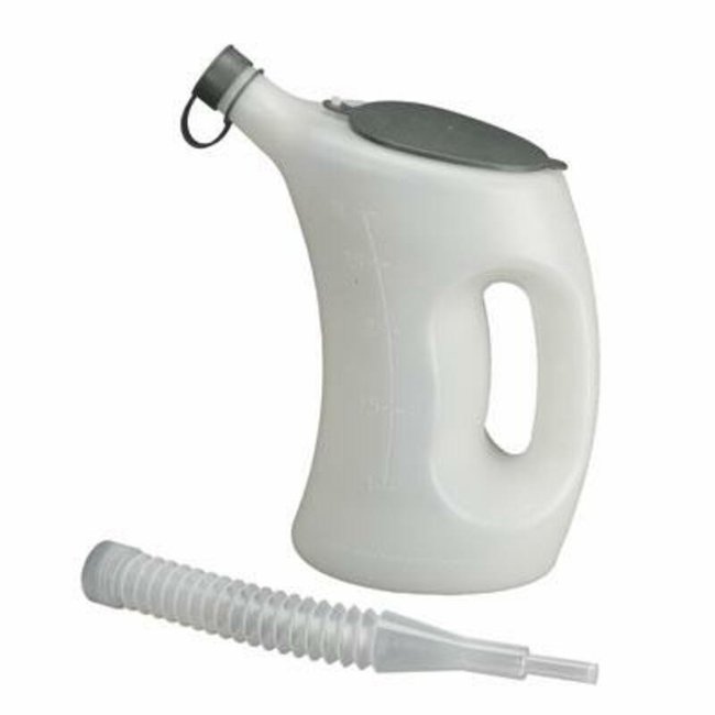 PRESSOL PLASTIC MAATBEKER 3L GEGRAD., FLEXIBELE TIP DEKSEL+DOP