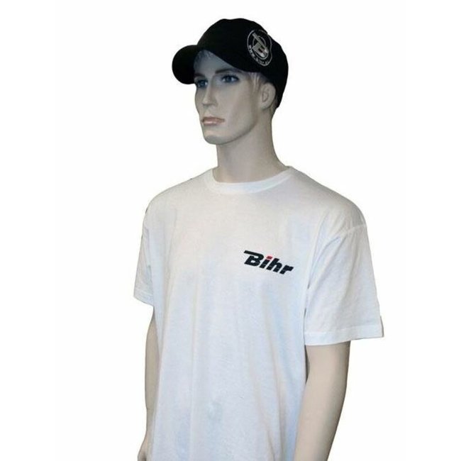 BIHR BIHR T-shirt wit 150g katoen - maat XXL