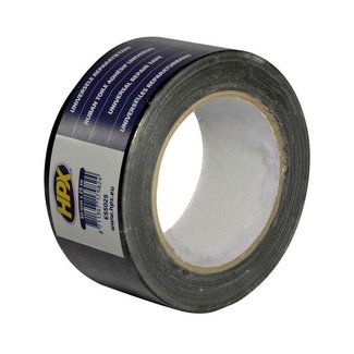 HPX HPX American Duct Tape Black 50mm x 25m