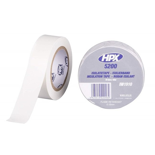 HPX HPX Insulation Duct Tape White 19mm x 10m