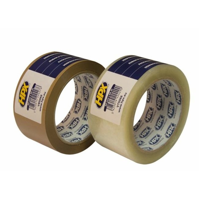 HPX HPX Packaging Tape Clear 50mm x 66m