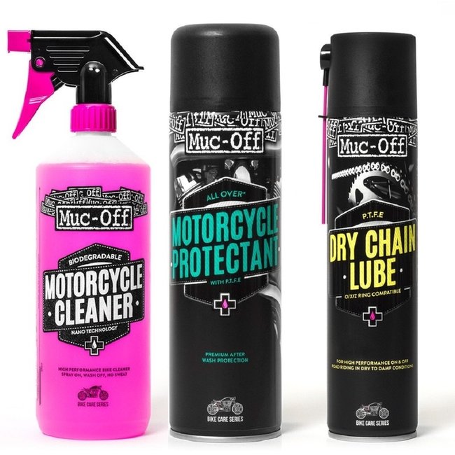 MUC-OFF MUC-OFF Motorcycle Clean Protect & Lube Kit
