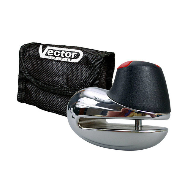 VECTOR VECTOR Mini Disc Disc Lock - Chrome