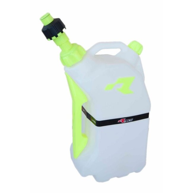 RACETECH RACETECH Quick Fill Fuel Can 15L Translucent/Yellow