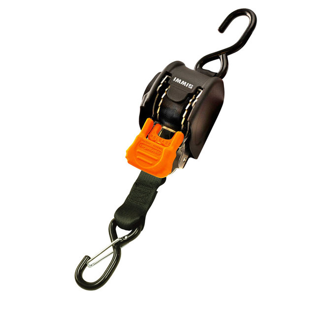 CARGO BUCKLE CARGO BUCKLE Retractable Mini 3G Straps with Dual S-Hooks