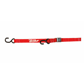 BIHR Rode riemen BIHR met 2 haken (geleverd per paar)