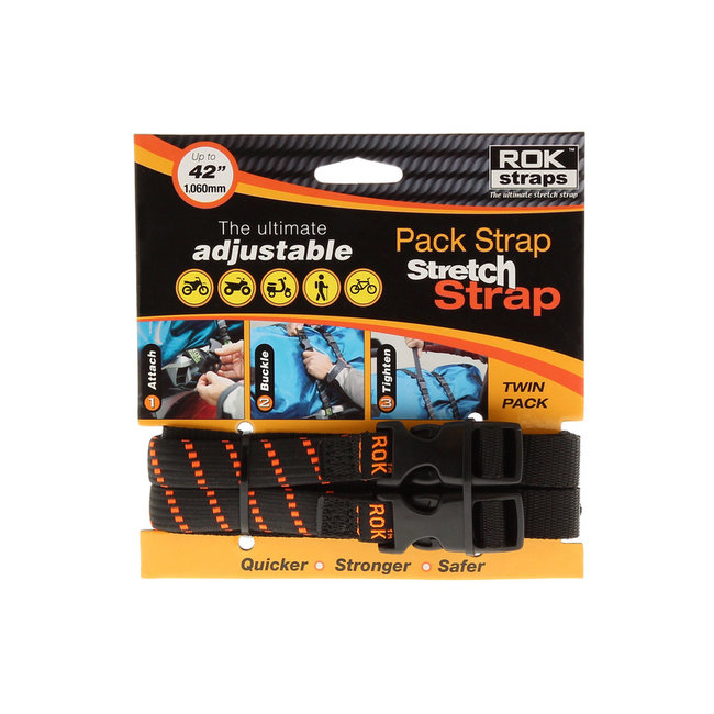 ROK STRAPS ROK Stretch Adjustable Strap Orange