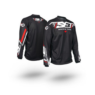 S3 S3 Racing Team Jersey Black Size XXXL  - XXXL/Black