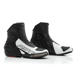 RST RST Tractech Evo 3 Short Boots CE - White/Black Size 38