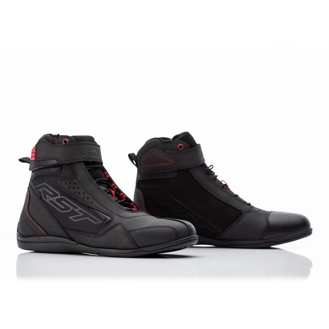 RST RST Frontier Laarzen Zwart/Rood Dames Maat 36