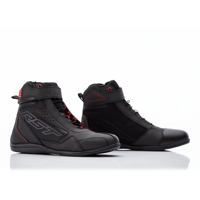 RST RST Frontier Laarzen Zwart/Rood Dames Maat 37