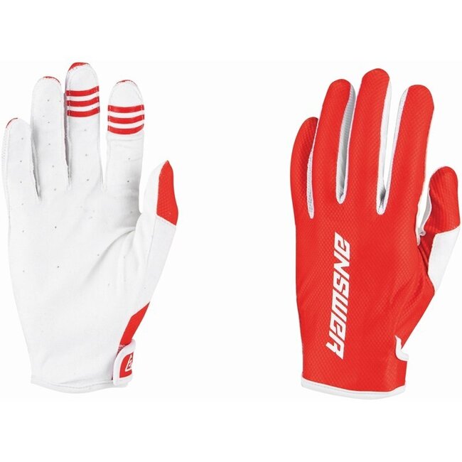 ANSWER ANSWER A22 Ascent Youth Gloves - red