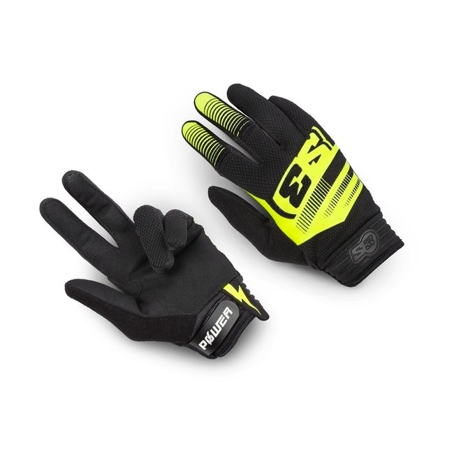 S3 S3 Power Gloves Yellow/Black Size M
