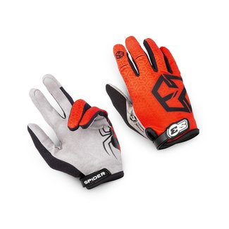 S3 S3 Spider Gloves Red Size S  - Rood