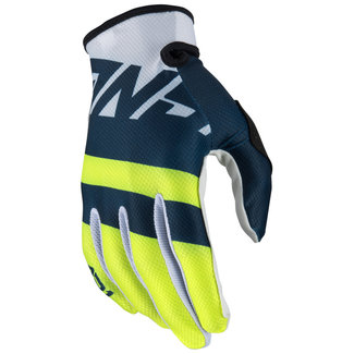 ANSWER ANSWER AR1 Voyd Gloves Midnight/Hyper Acid/White Size XL  - XL/Blauw & Fluo geel