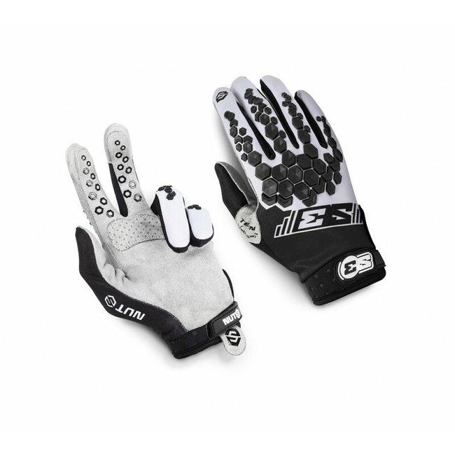 S3 S3 Nuts Gloves - Black Size L