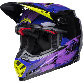 BELL BELL Moto-9s Flex Slayco  Black Purple