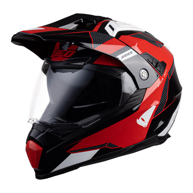 UFO UFO Aries Helmet - Red/Black  - XS/Rood & Zwart